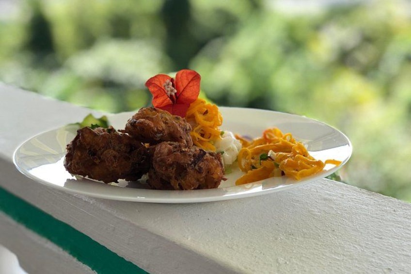 Ti Punch & Accras Cooking class 4