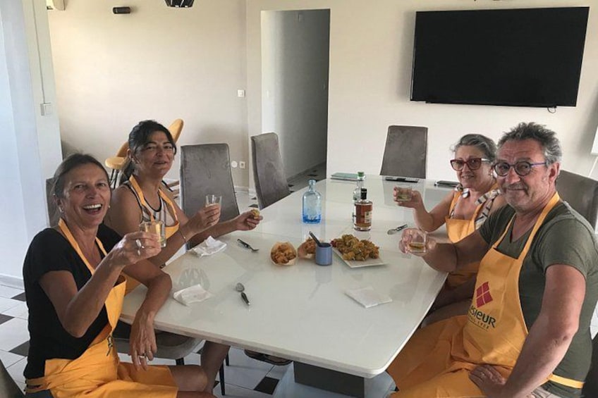 Ti Punch & Accras Cooking class 2
