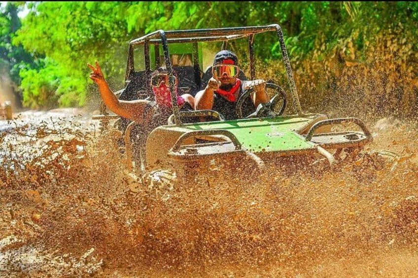 Half-Day Buggy Tour to Water cenote and Macao Beach in Punta Cana 1