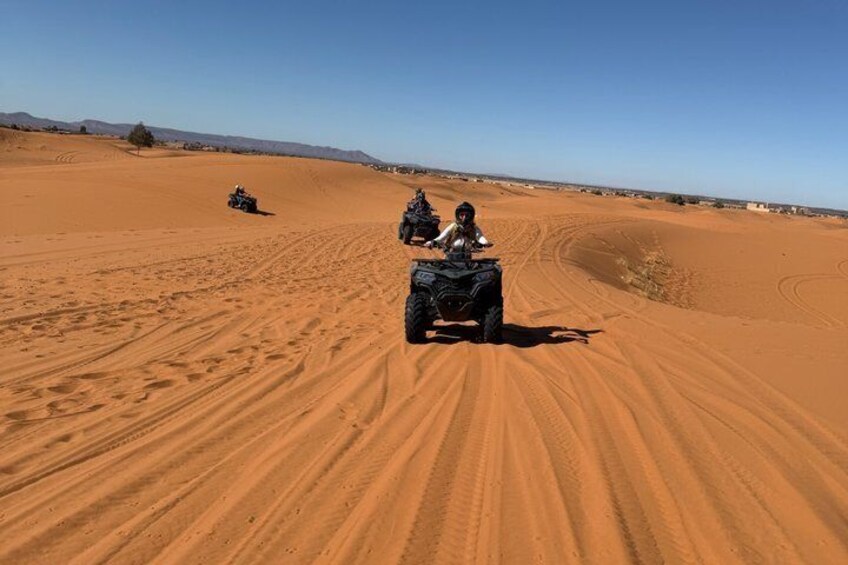 1 hour Quad ride in Merzouga Sahara Desert ( Sand dunes) 2