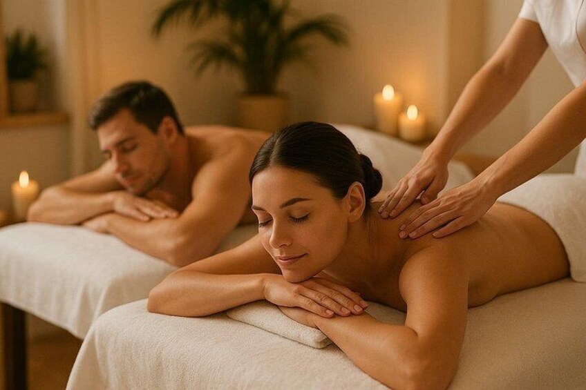 Couple massage together if guest asked 2