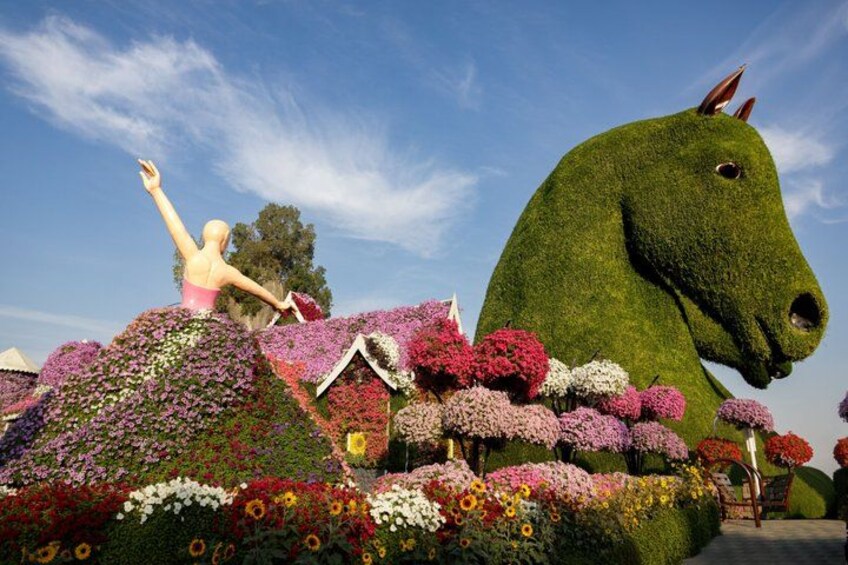 Dubai Miracle Garden Entry Ticket with Transfer Option 3