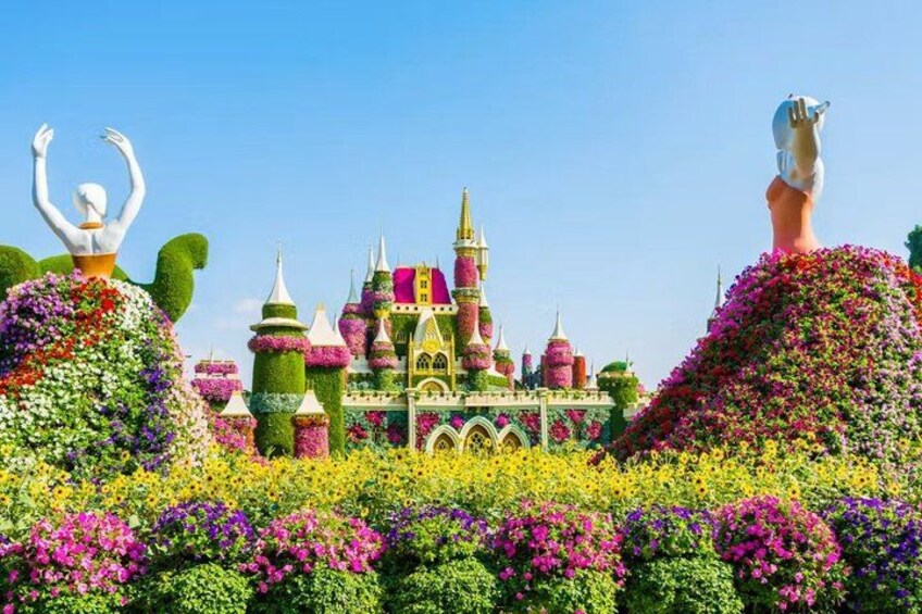 Dubai Miracle Garden Entry Ticket with Transfer Option 2
