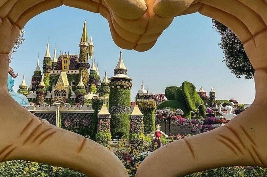 Dubai Miracle Garden Entry Ticket with Transfer Option 3