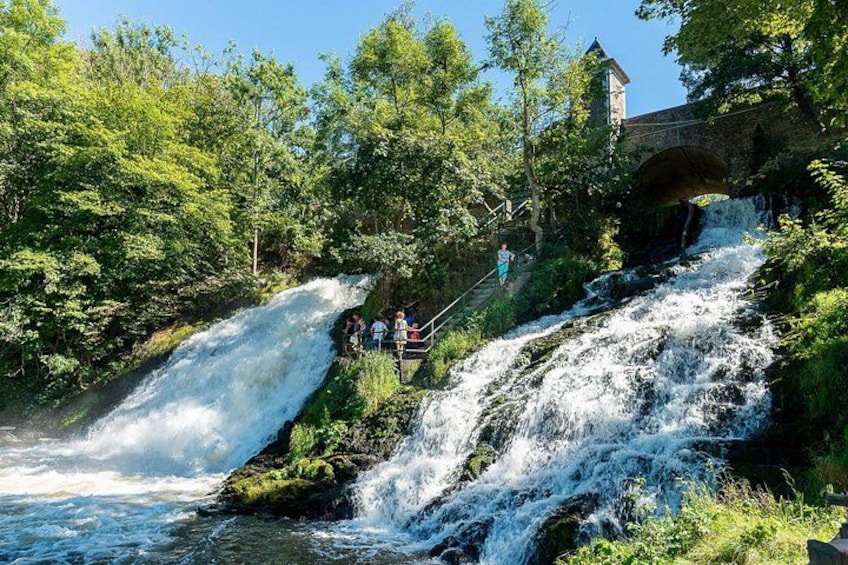 Luxembourg Belgium Thermal Spa: Ardennes, Waterfall & Old Abbey 3