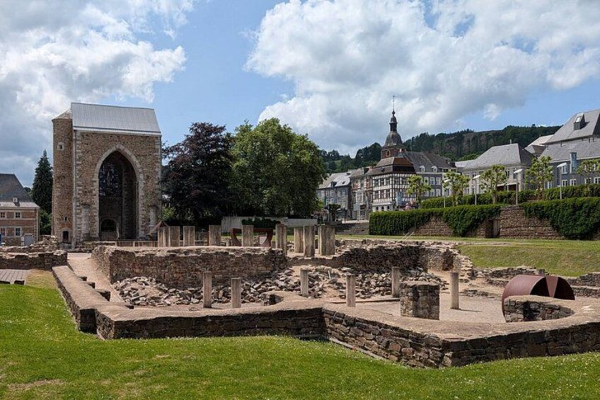 Luxembourg Belgium Thermal Spa: Ardennes, Waterfall & Old Abbey 2