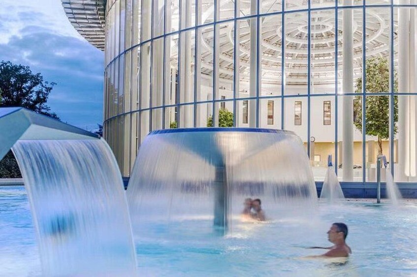 Luxembourg Belgium Thermal Spa: Ardennes, Waterfall & Old Abbey 1