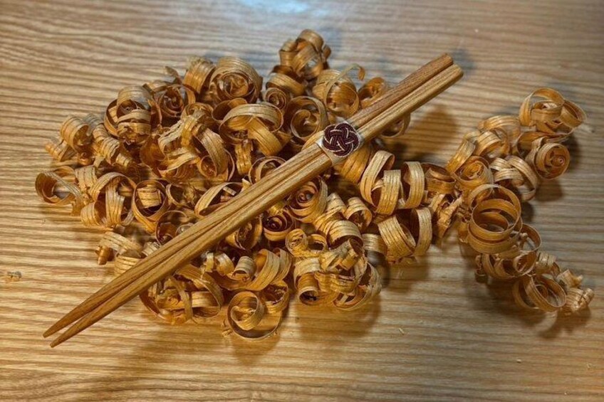 Chopsticks Making Experience in Sapporo 5