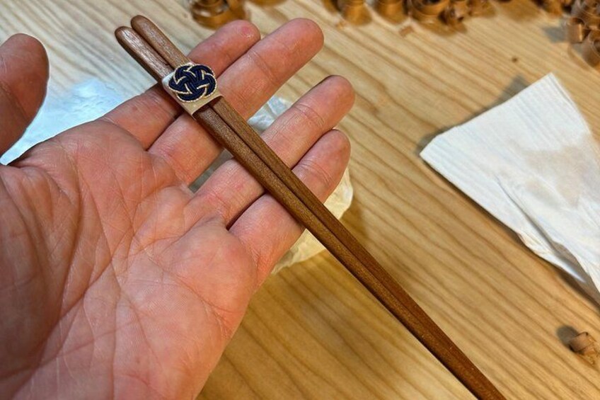 Chopsticks Making Experience in Sapporo 2
