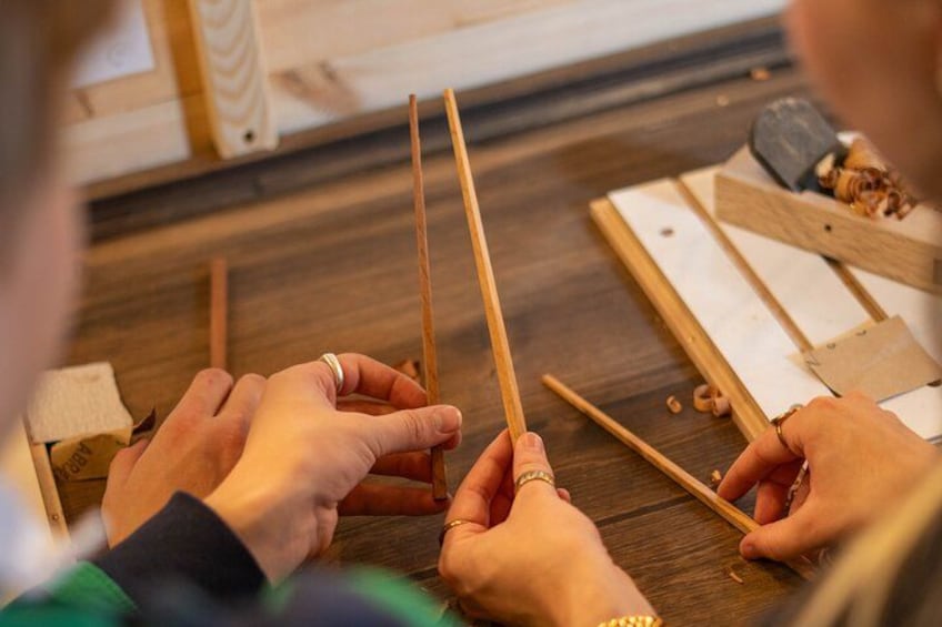 Kyoto : Chopsticks Making Workshop with Engraving Option in Gion 5