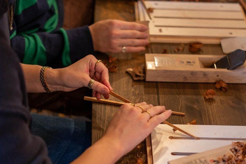 Kyoto : Chopsticks Making Workshop with Engraving Option in Gion 3