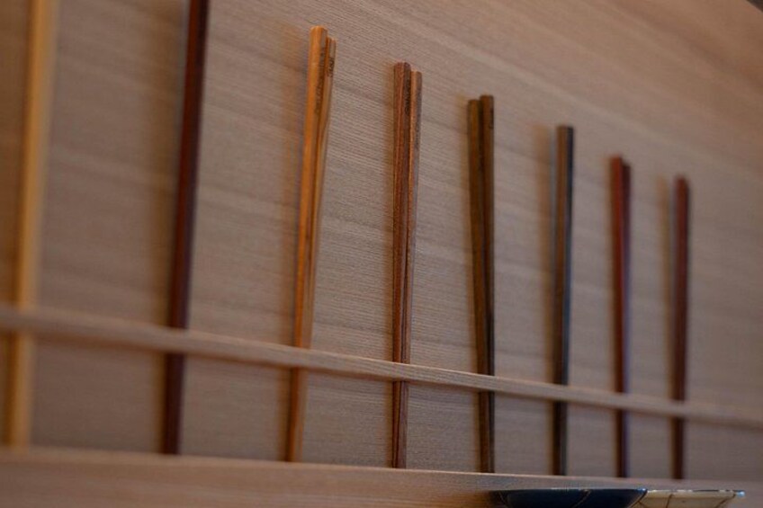 Kyoto : Chopsticks Making Workshop with Engraving Option in Gion 4