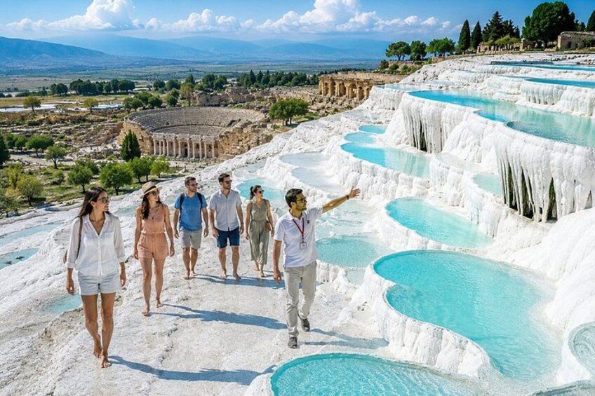 The Pamukkale and Hierapolis Day Trip from Bodrum 1