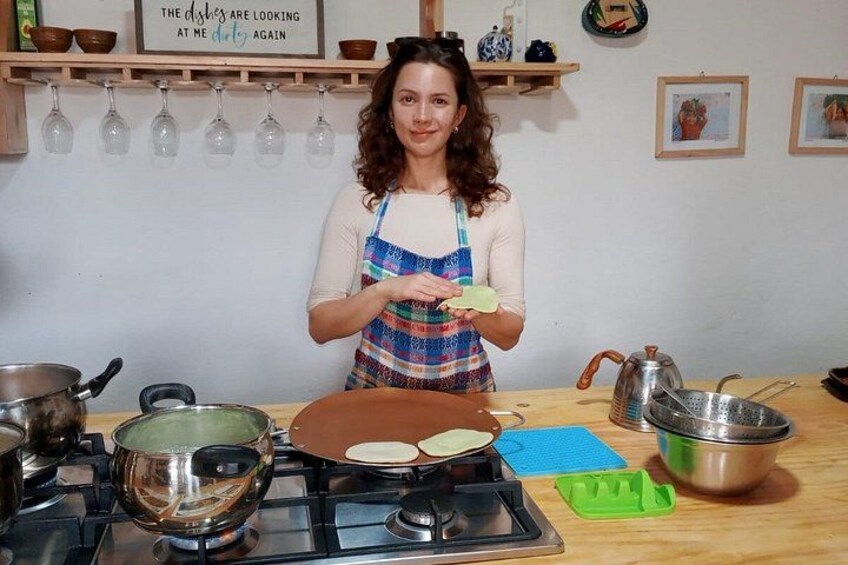 Cooking and pastry class in Casa San Miguel 2