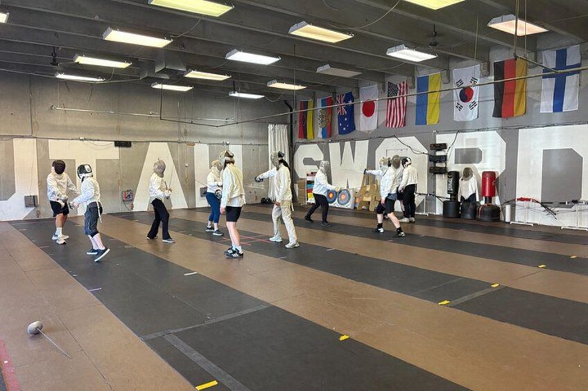 Intro to Olympic Fencing 2