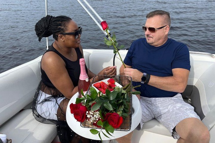 “They’ll remember the fruit, the champagne, the breeze — but mostly, they’ll remember who made it happen: me“ 1
