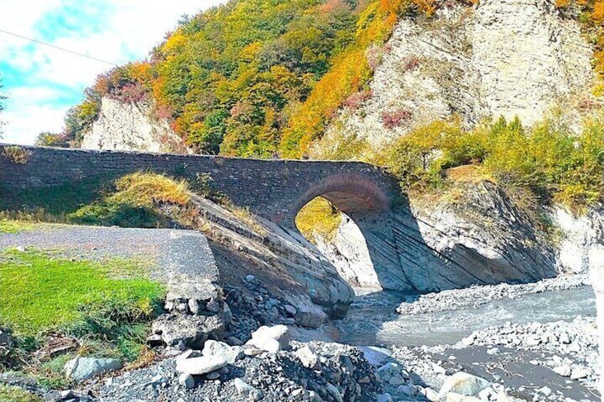 Ulu bridge-Gakh-Ilisu-Sheki tour-Qax tour 5