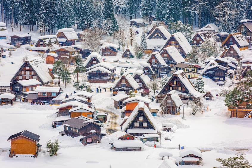 Shirakawago and Kanazawa from Kyoto 1