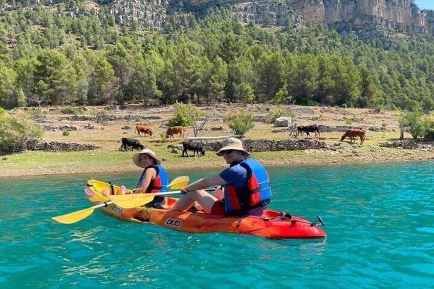 From Valencia: Montanejos Kayak Activity & Natural Pools 2
