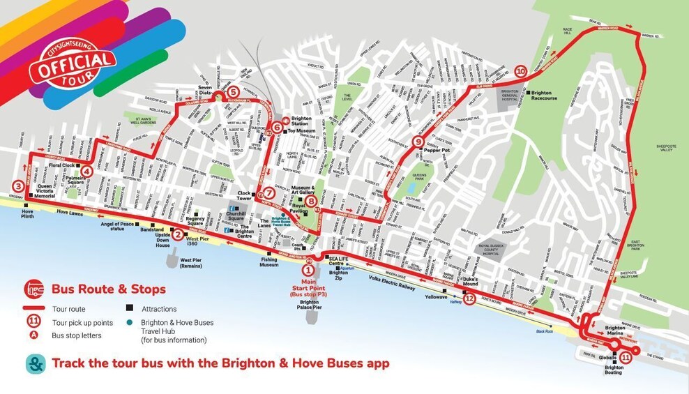 City Sightseeing Brighton Hop-On Hop-Off Bus Tour 3