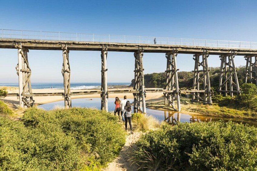 Kilcunda Trestle Bridge, a scenic stop between Inverloch and Phillip Island. 5