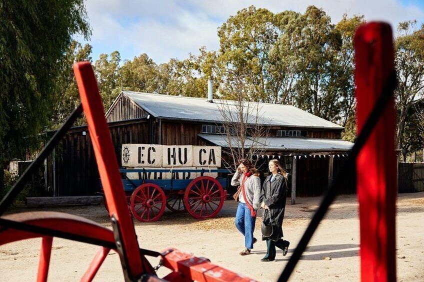 Historic main street near the Port of Echuca. 1