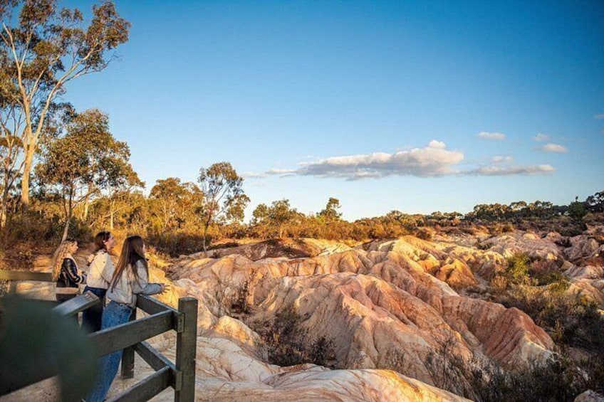 Pink Cliffs Reserve, Heathcote – a geological highlight of central Victoria. 2