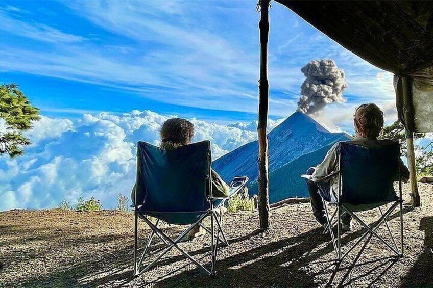 Acatenango Volcano Overnight Hike with Comfort Glamping 2