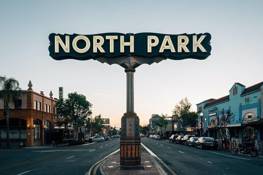 The iconic North Park Sign 5