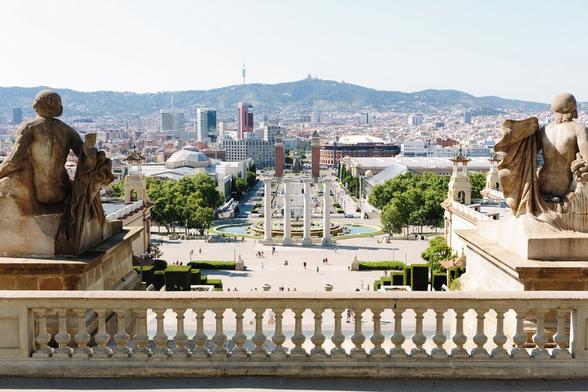 Scenic Barcelona E-Bike Tour: Montjuic Panoramic Views 3