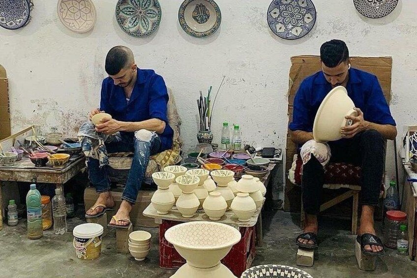 Exclusive VIP Fes Medina Workshop Tour with official Guide 1