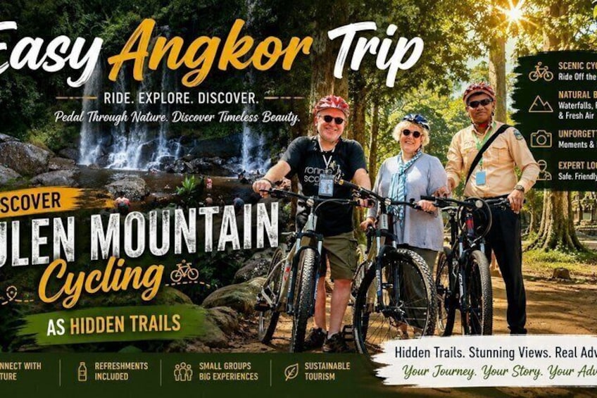 1 Day private Tour Kulen Mountain Cycling 1