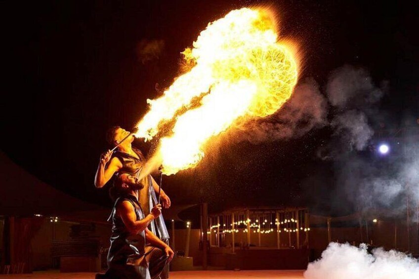 VIP Dubai Desert Safari, Sandboarding Camel Ride and BBQ Dinner 3
