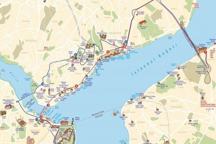 Hop On Hop Off Istanbul Open Top Sightseeing Bus Tour 4