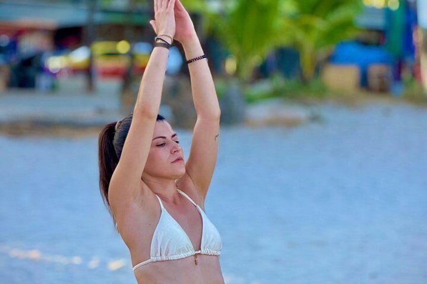 Sunrise Patong Beach Yoga 4