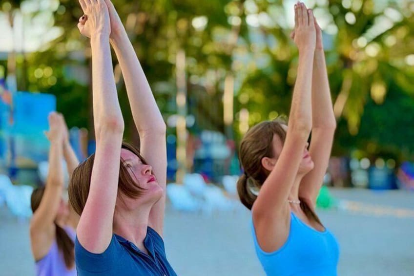 Sunrise Patong Beach Yoga 5