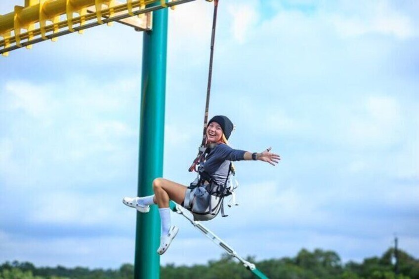 Natural Bridge Caverns Twisted Trails Zip Rails and Ropes Course  4
