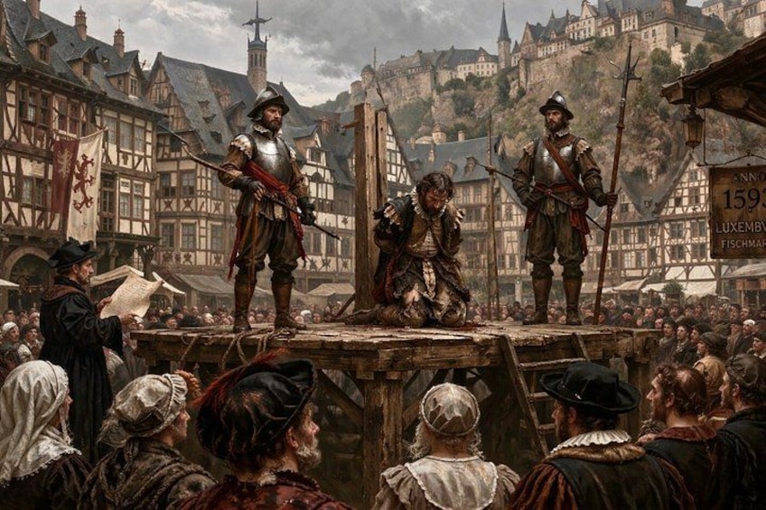 Luxembourg: Three Haunted Castles and Ghost Legends Private Tour 4