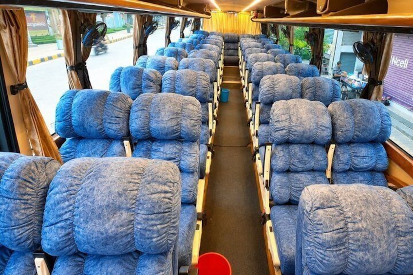 Chitwan to Bandipur Tourist Bus Luxury Sofa Seater 5