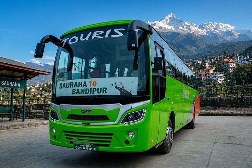 Chitwan to Bandipur Tourist Bus Luxury Sofa Seater 3