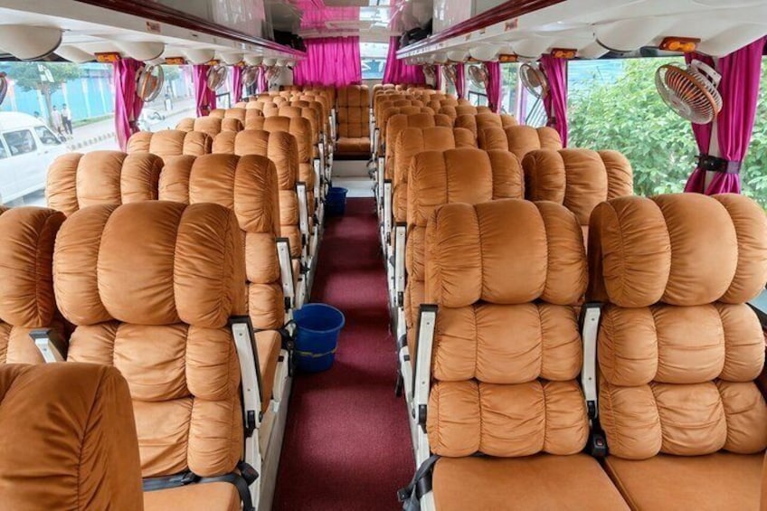 Chitwan to Bandipur Tourist Bus Luxury Sofa Seater 1