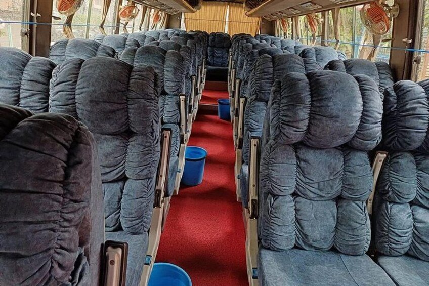 Chitwan to Bandipur Tourist Bus Luxury Sofa Seater 4
