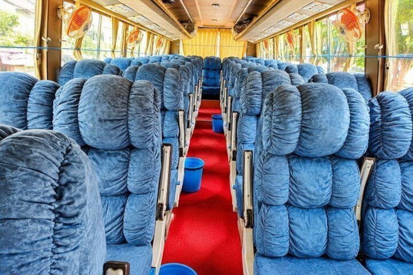 Chitwan to Bandipur Tourist Bus Luxury Sofa Seater 4