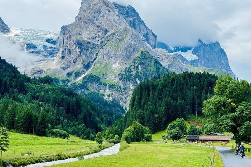 Stunning view of the Rosenlaui Glacier and the towering Wellhorn – Switzerland at its wildest and most beautiful. 1