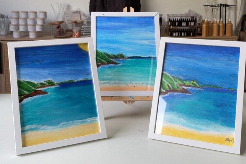 Sip & Paint in Paradise Experience 3