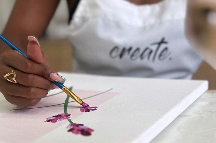 Sip & Paint in Paradise Experience 4