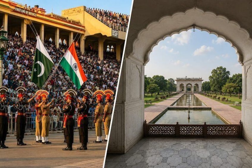 Lahore: Wagah Border Flag Ceremony & Shalimar Gardens Tour 1