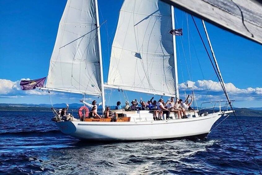 Eco Sailing Tour to Maori Rock Carvings on Lake Taupo 2