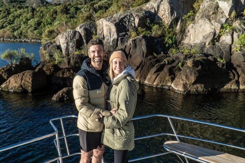 Eco Sailing Tour to Maori Rock Carvings on Lake Taupo 4