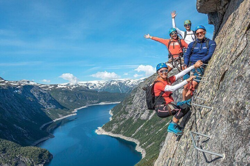 Trolltunga Sky Ladder Via Ferrata 3